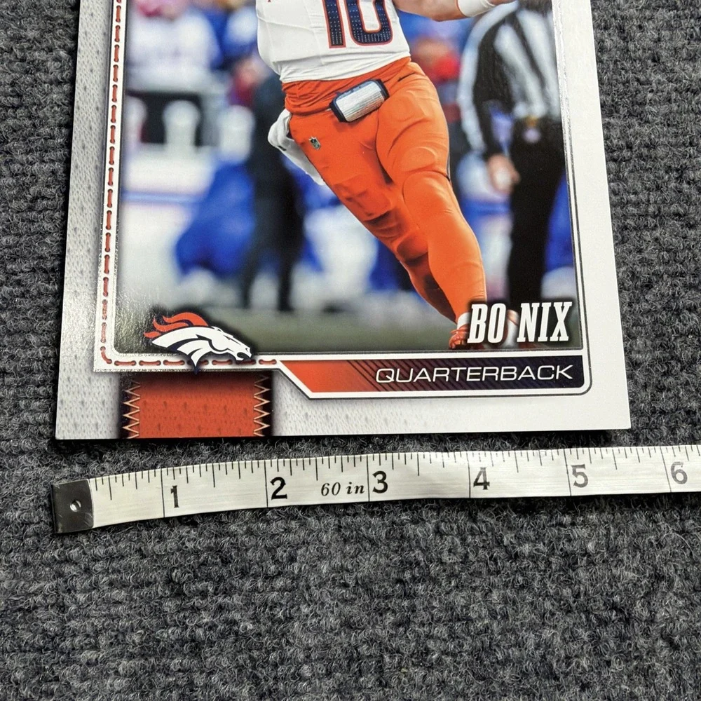 BO NIX 2026 Topps Flagship Football Oversized Card SBOC-2 Broncos QB Large Base